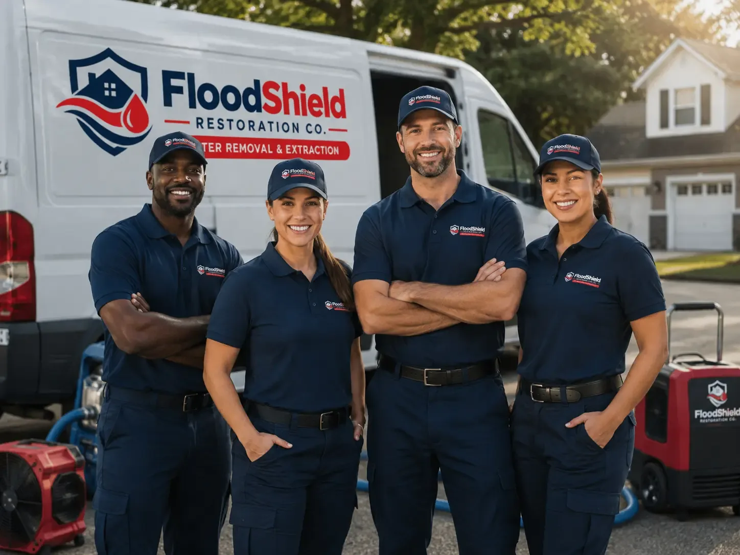 Flood Damage Restoration company in Collins, WI